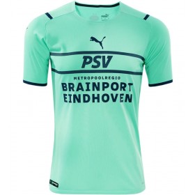 Jalkapallo Pelipaidat PSV Eindhoven Kolmaspaita 2021-2022 Lyhythihainen
